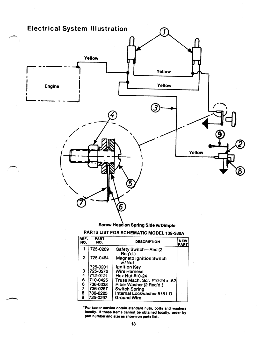 Bolens 139-380A manual 