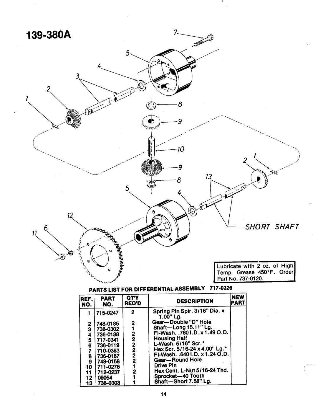 Bolens 139-380A manual 