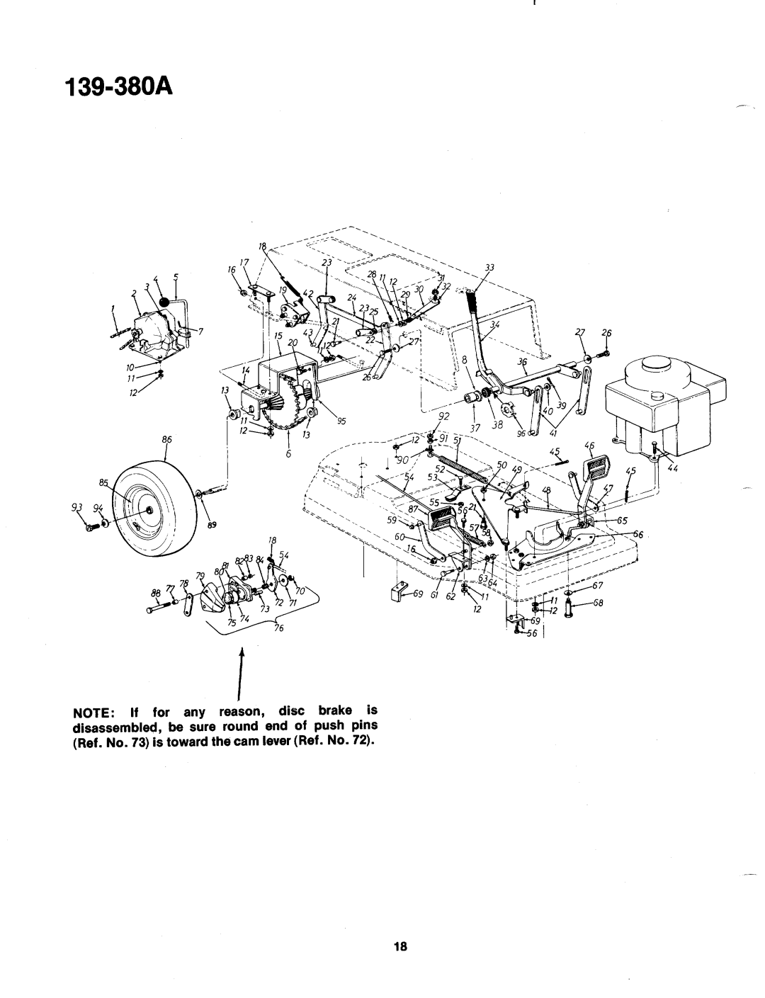 Bolens 139-380A manual 