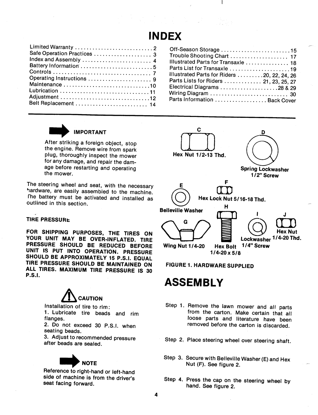 Bolens 139-496A, 139-493A manual 