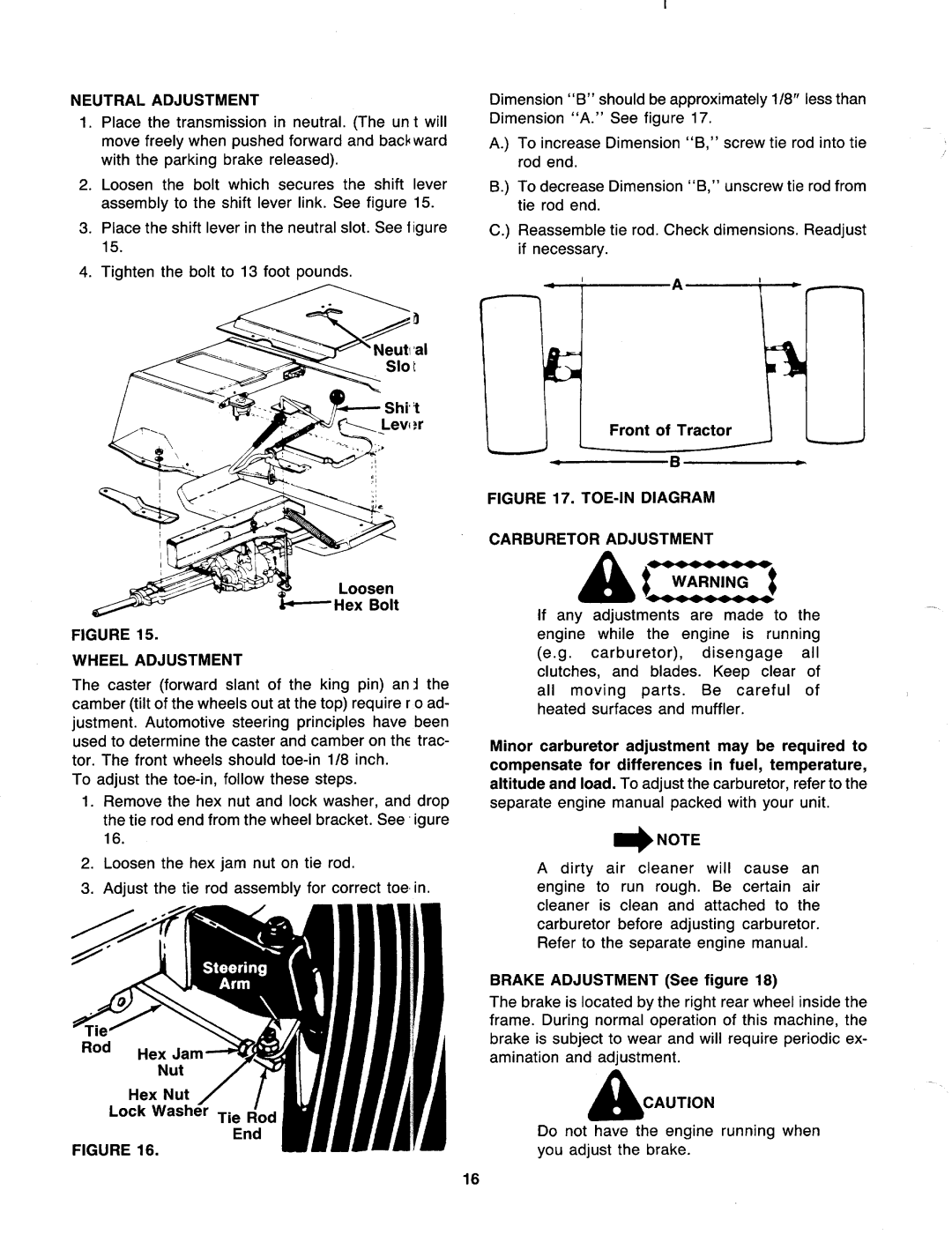 Bolens 139-684-401 manual 