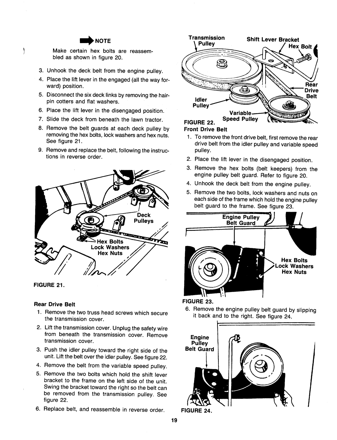 Bolens 139-684-401 manual 