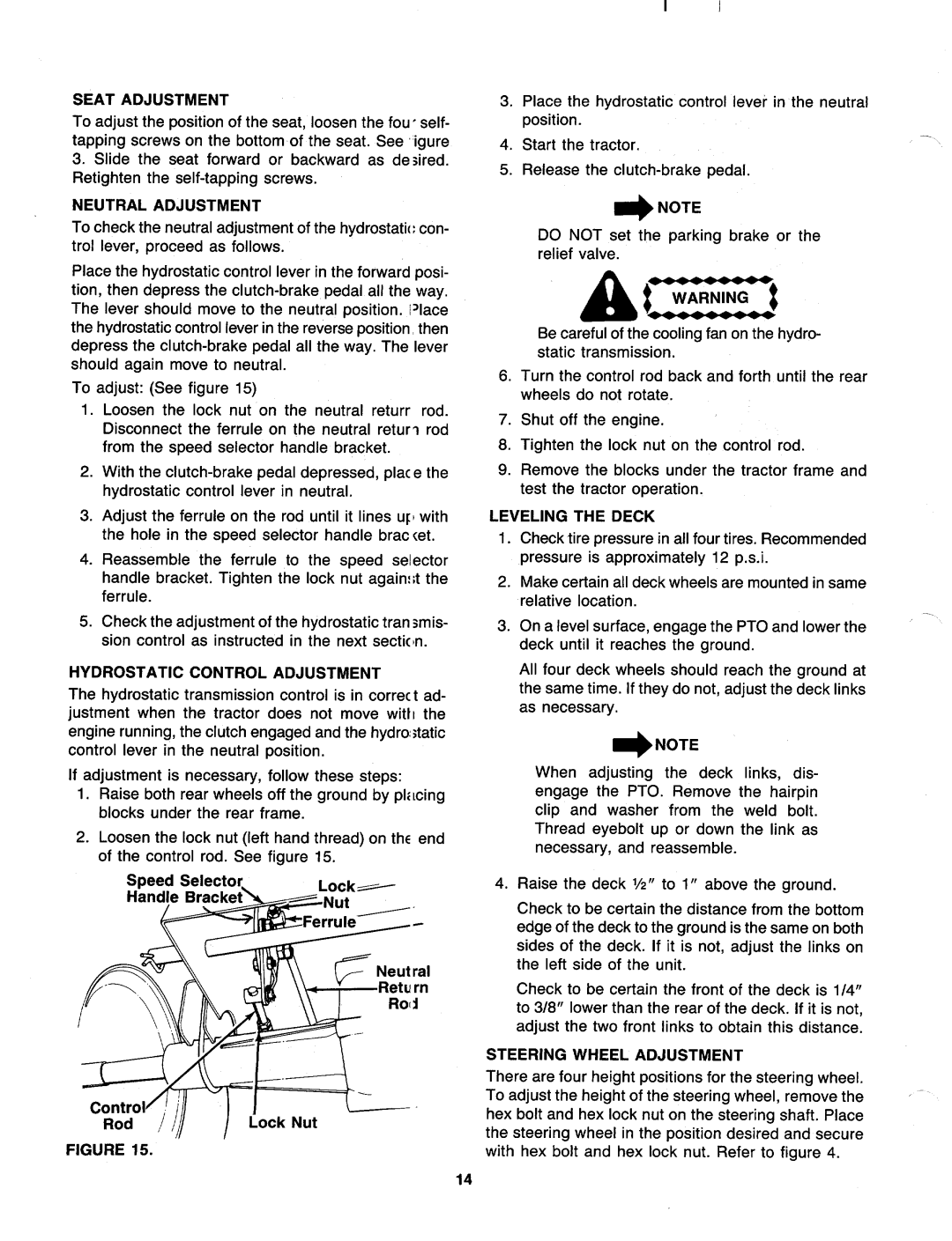 Bolens 139-784-401 manual 