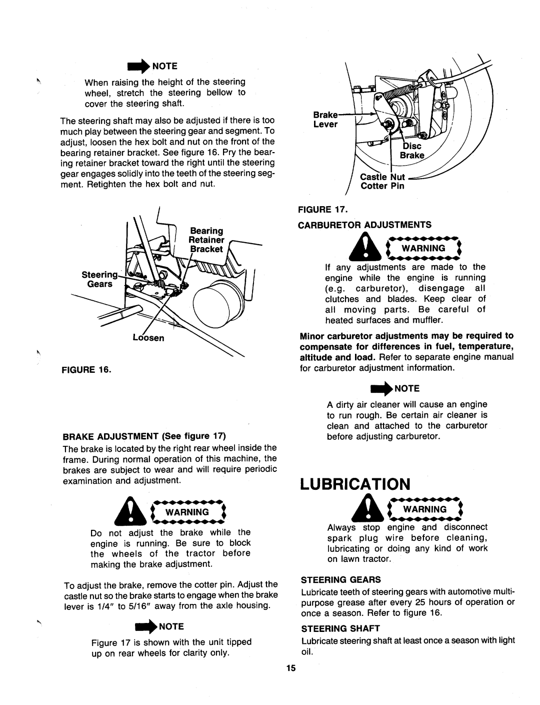 Bolens 139-784-401 manual 