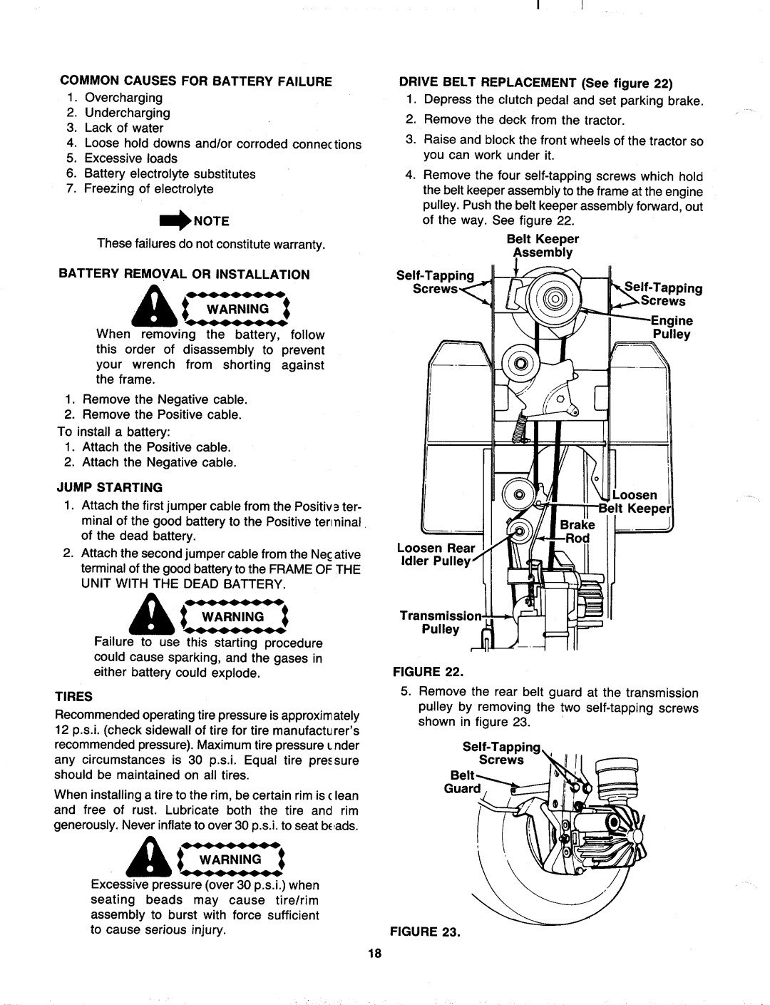 Bolens 139-784-401 manual 