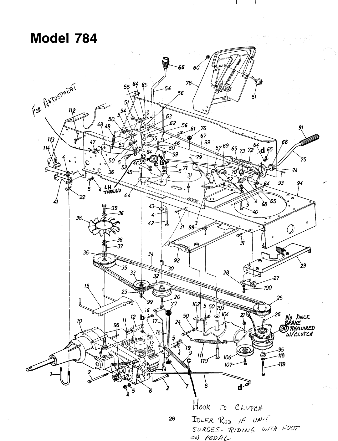 Bolens 139-784-401 manual 