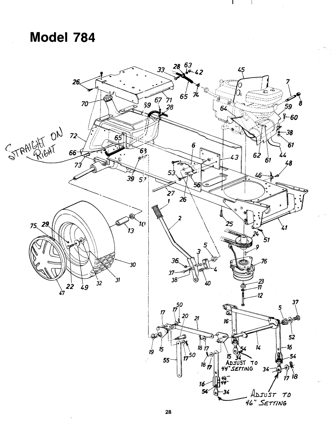 Bolens 139-784-401 manual 