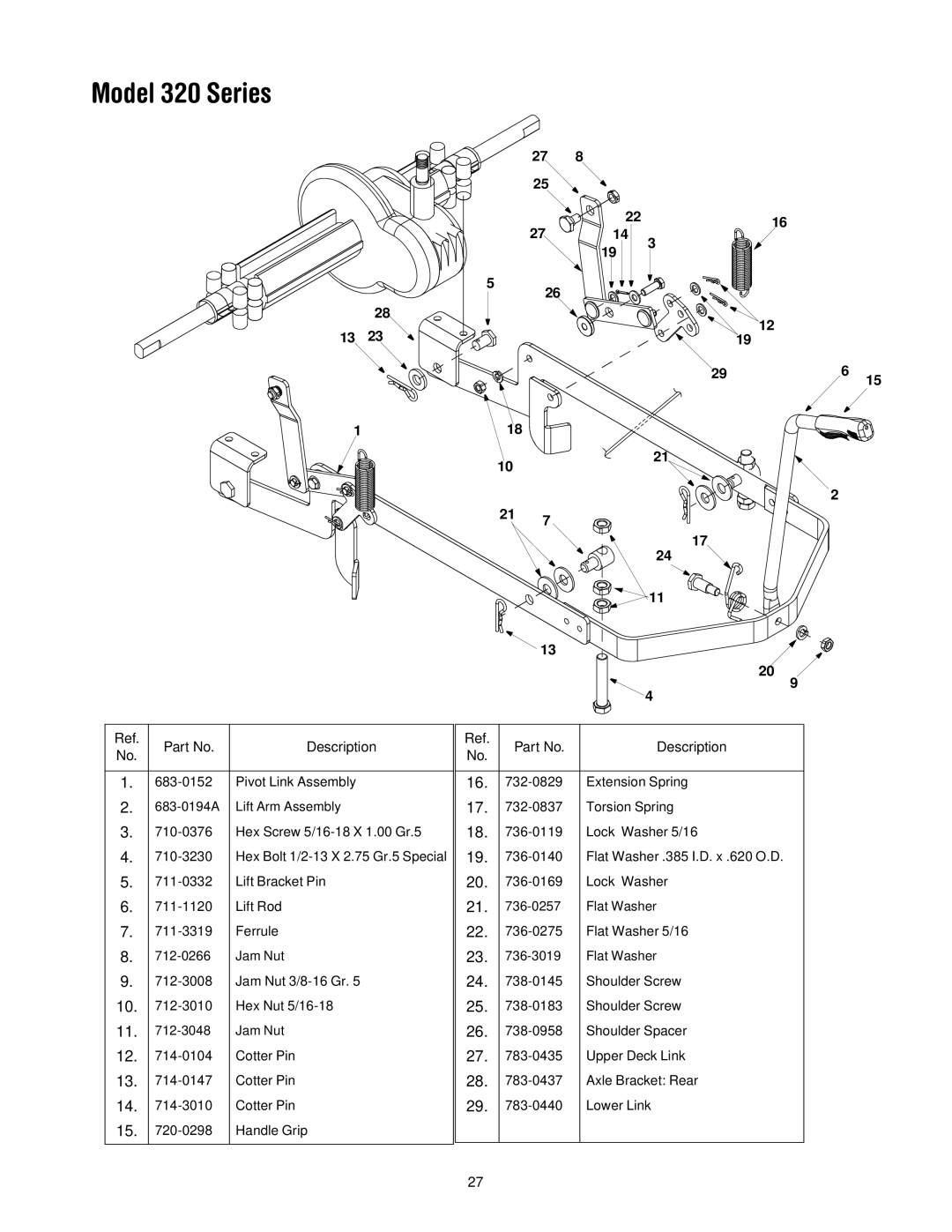 Bolens 13B-325-401 manual 2216 