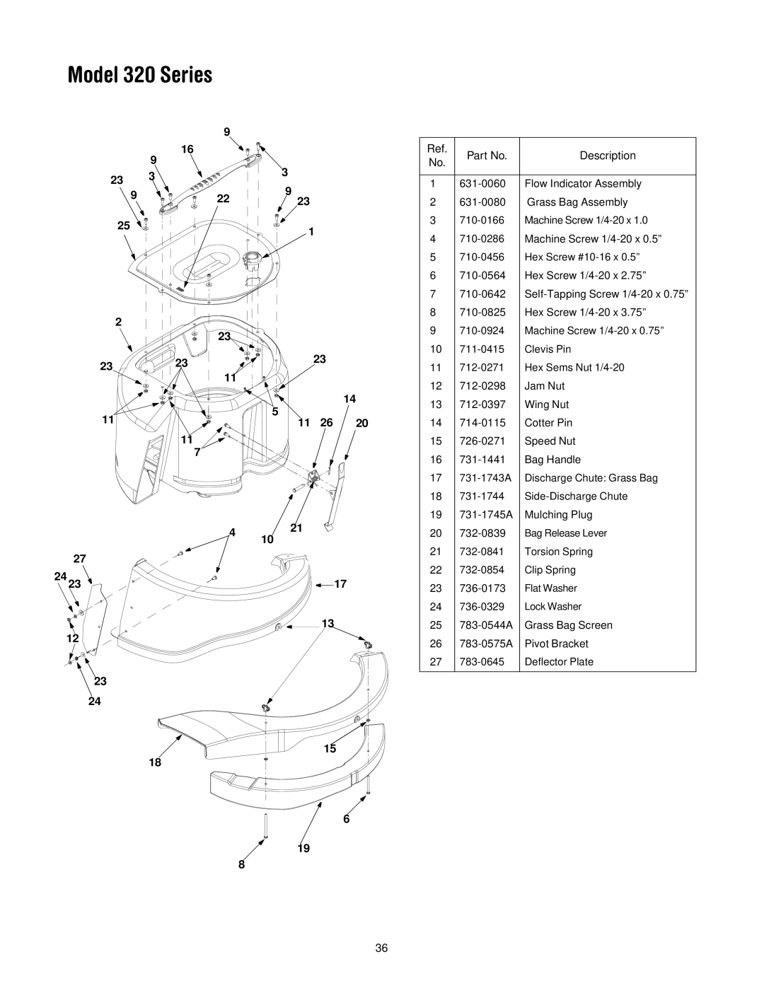 Bolens 13B-325-401 manual 11 26 