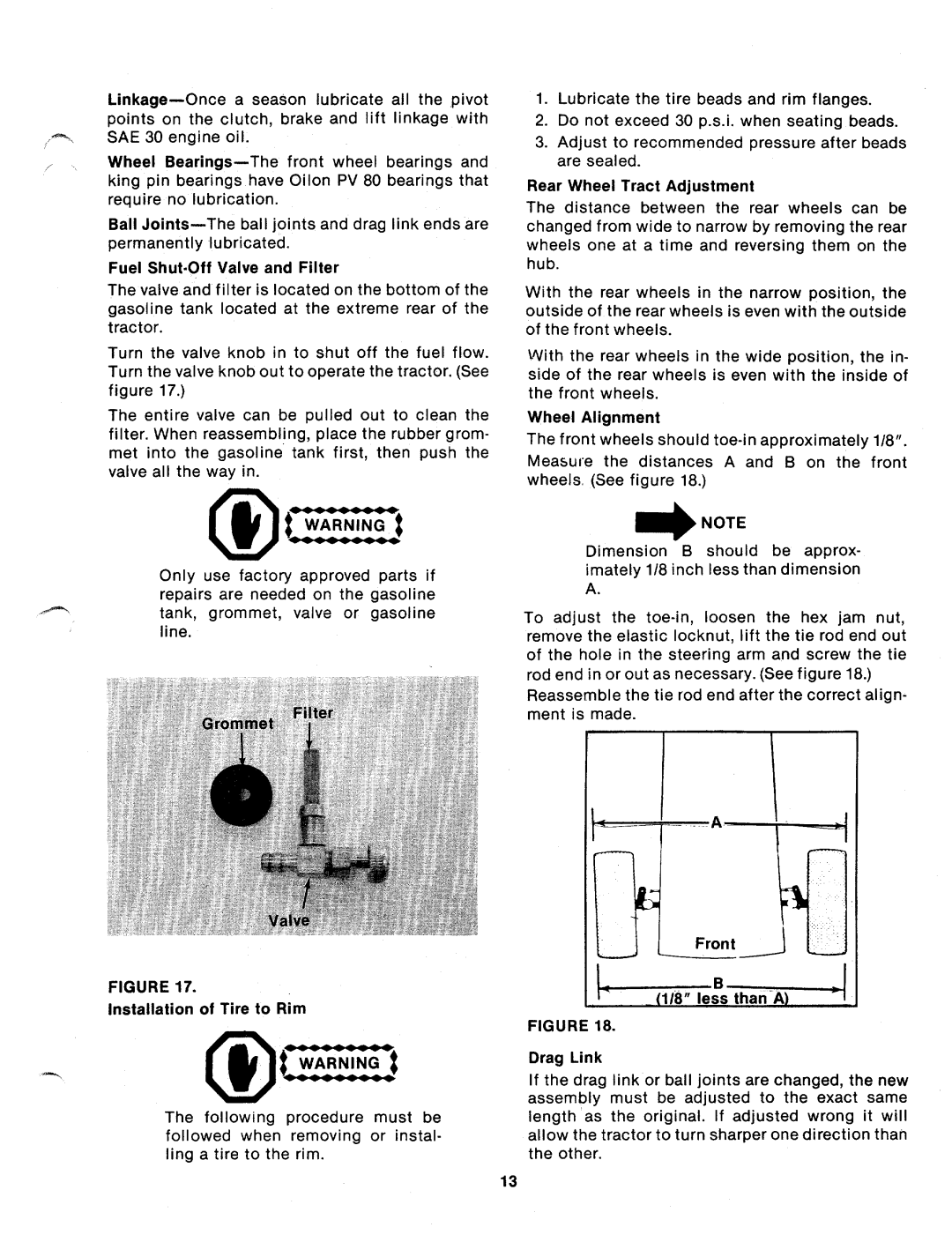 Bolens 140-830A manual 
