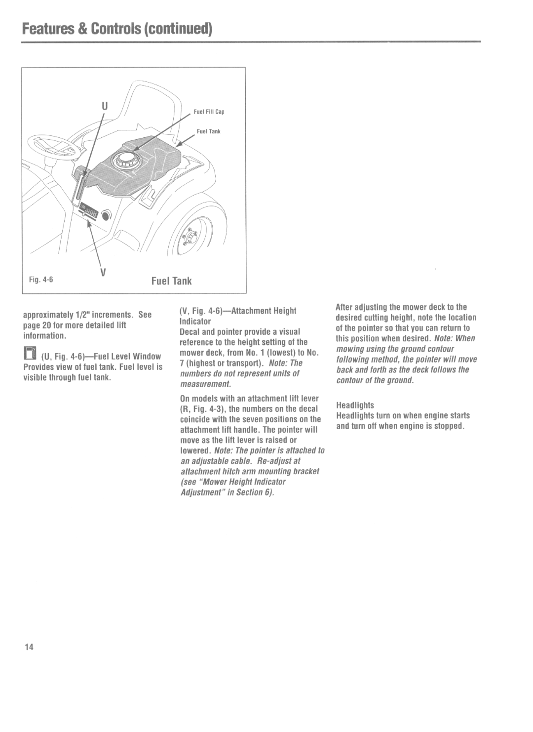 Bolens 1405, 1300 manual 