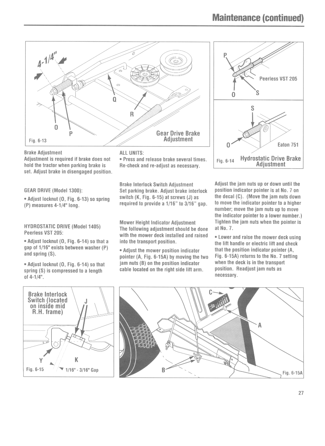 Bolens 1300, 1405 manual 