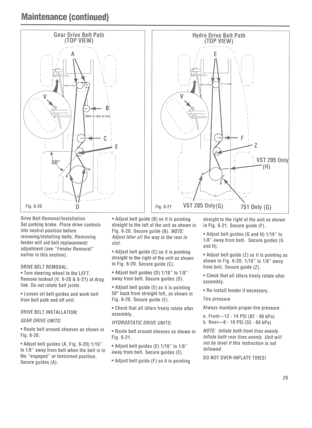 Bolens 1300, 1405 manual 