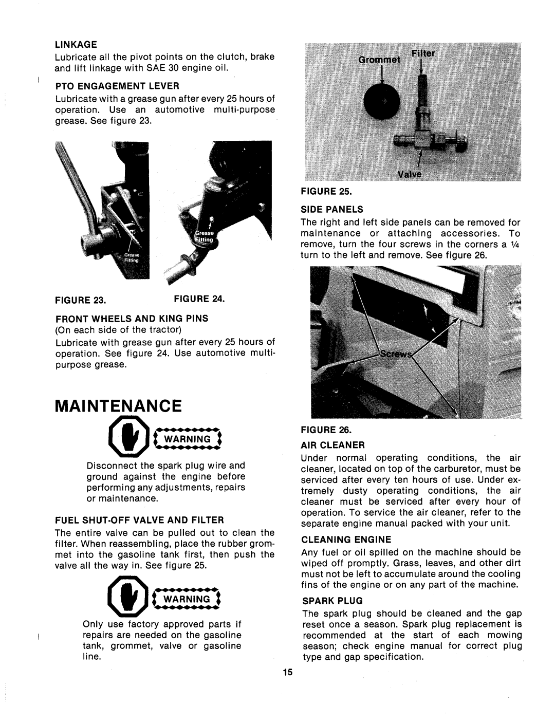 Bolens 144-918-000 manual 
