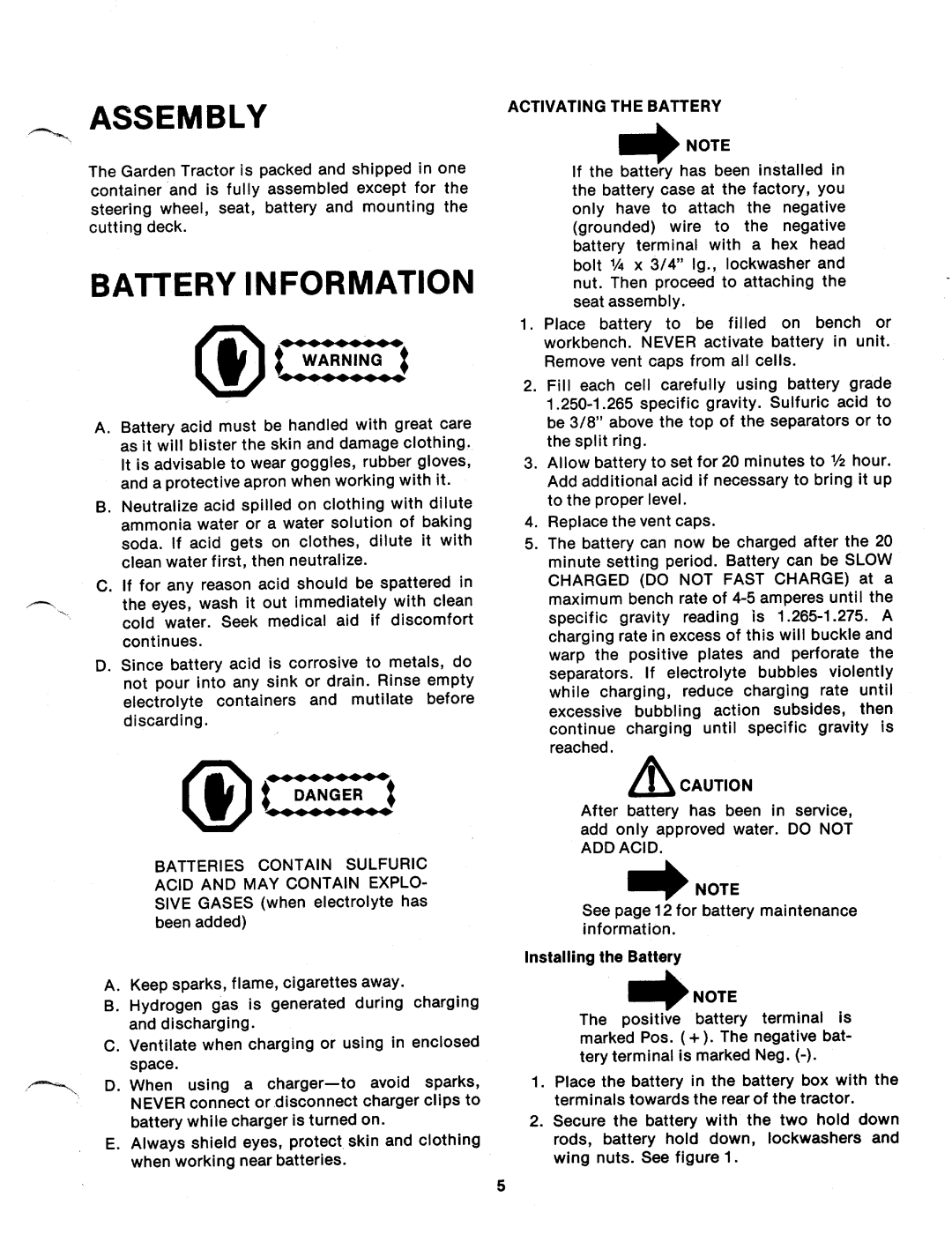 Bolens 149-820A manual 