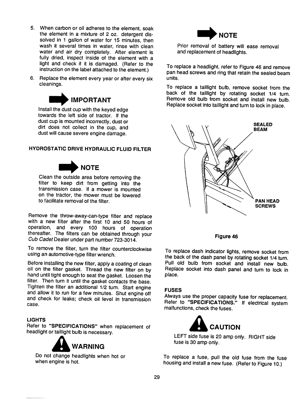 Bolens 1782 manual 