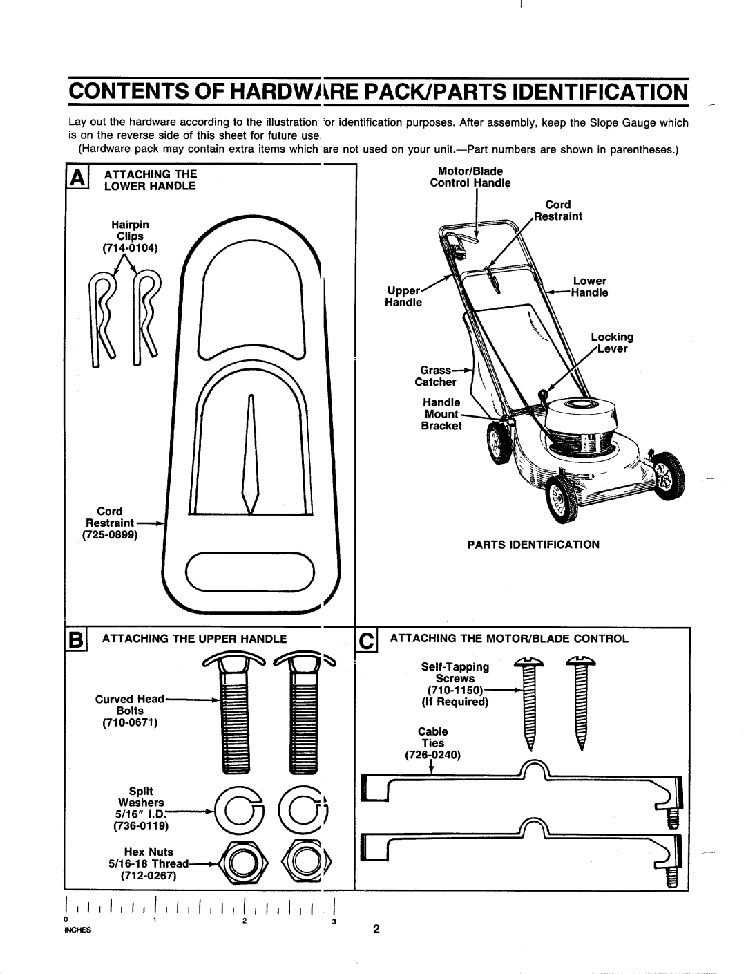 Bolens 181-304E000 manual 