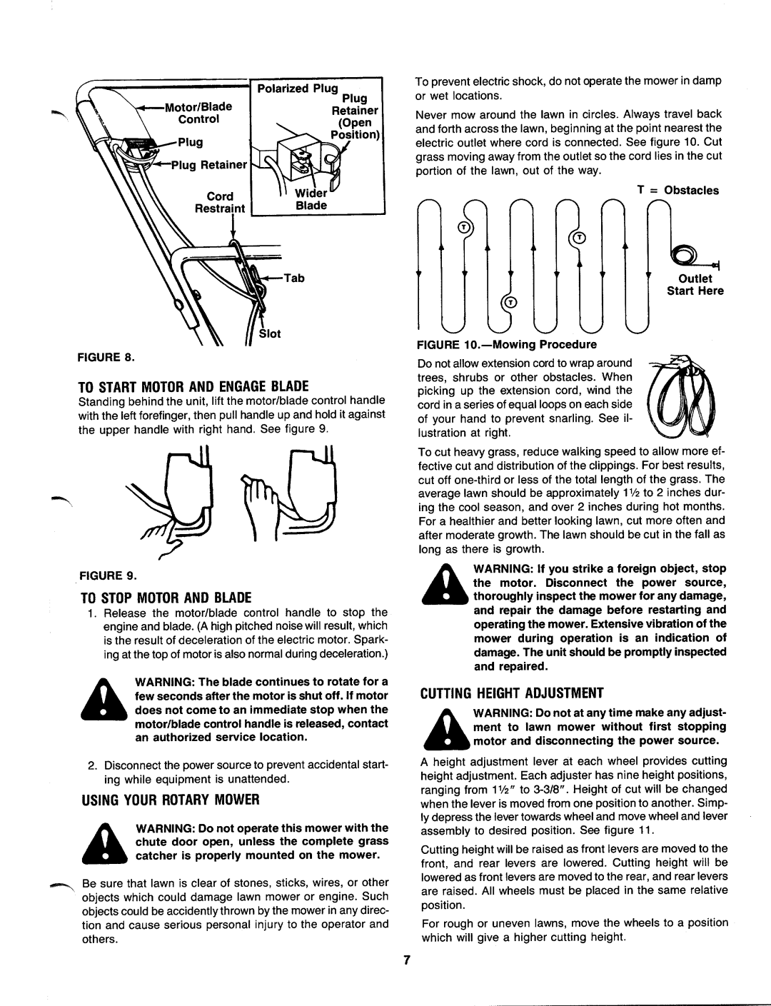 Bolens 181-304E000 manual 