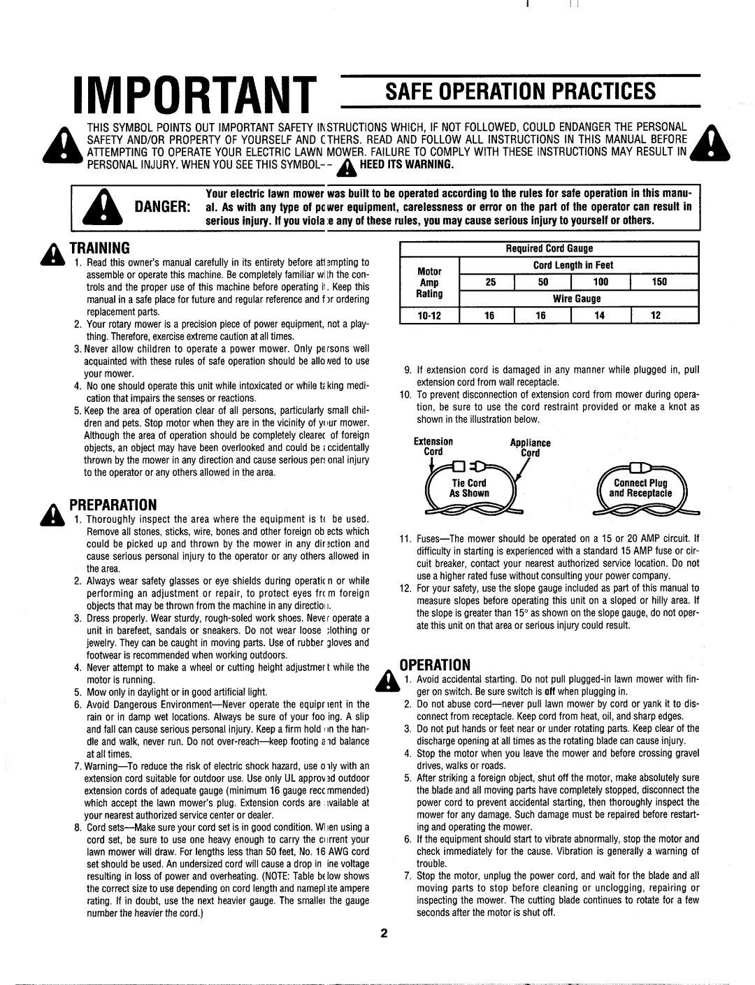 Bolens 183-387-000 manual 