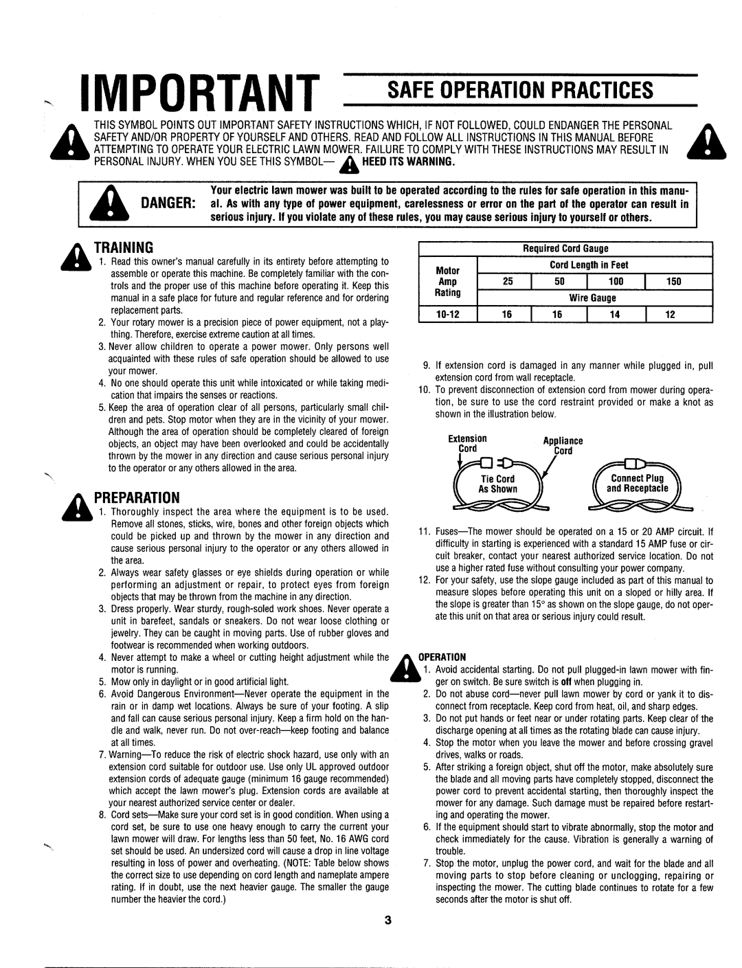 Bolens 183-427-000 manual 