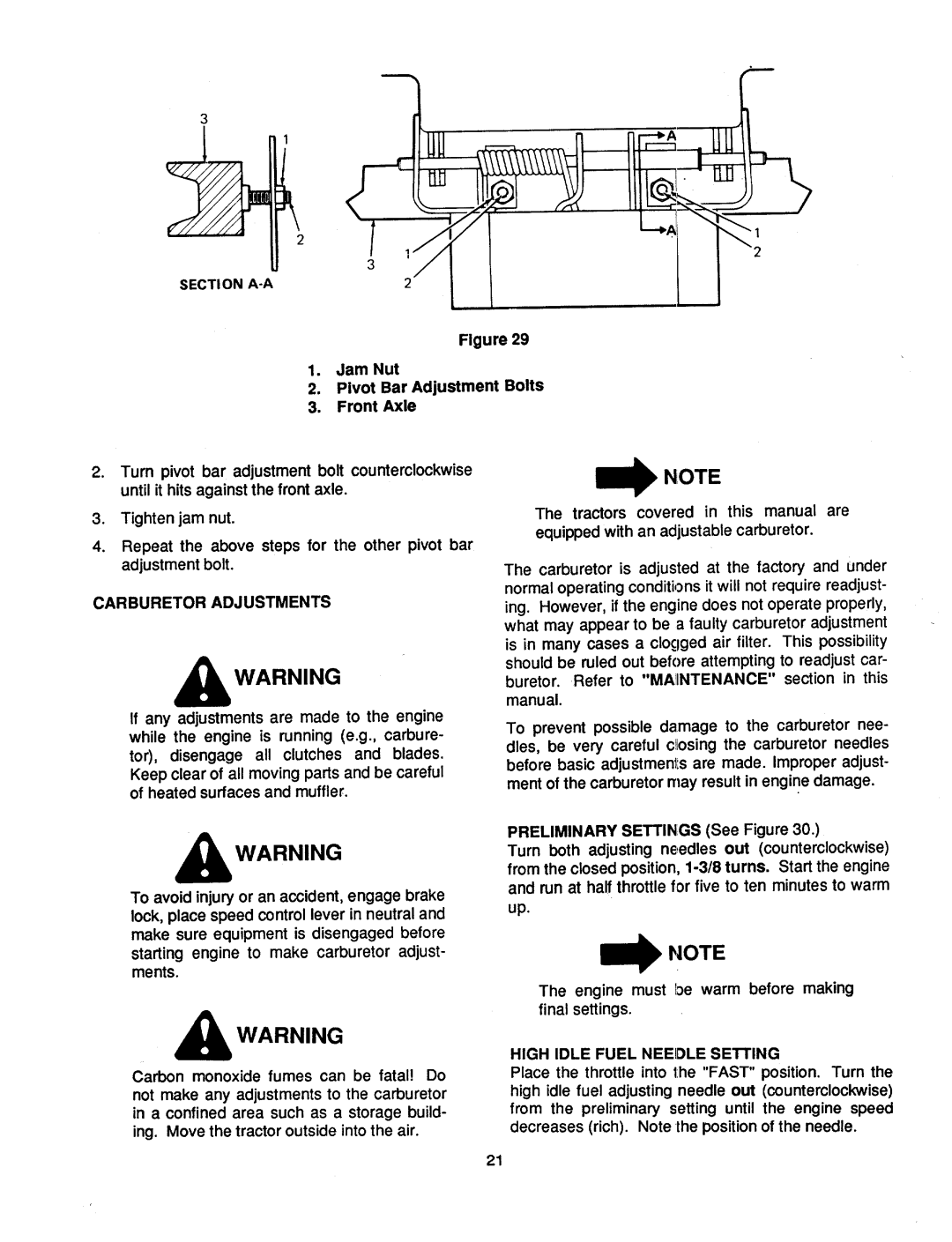 Bolens 1860 manual 