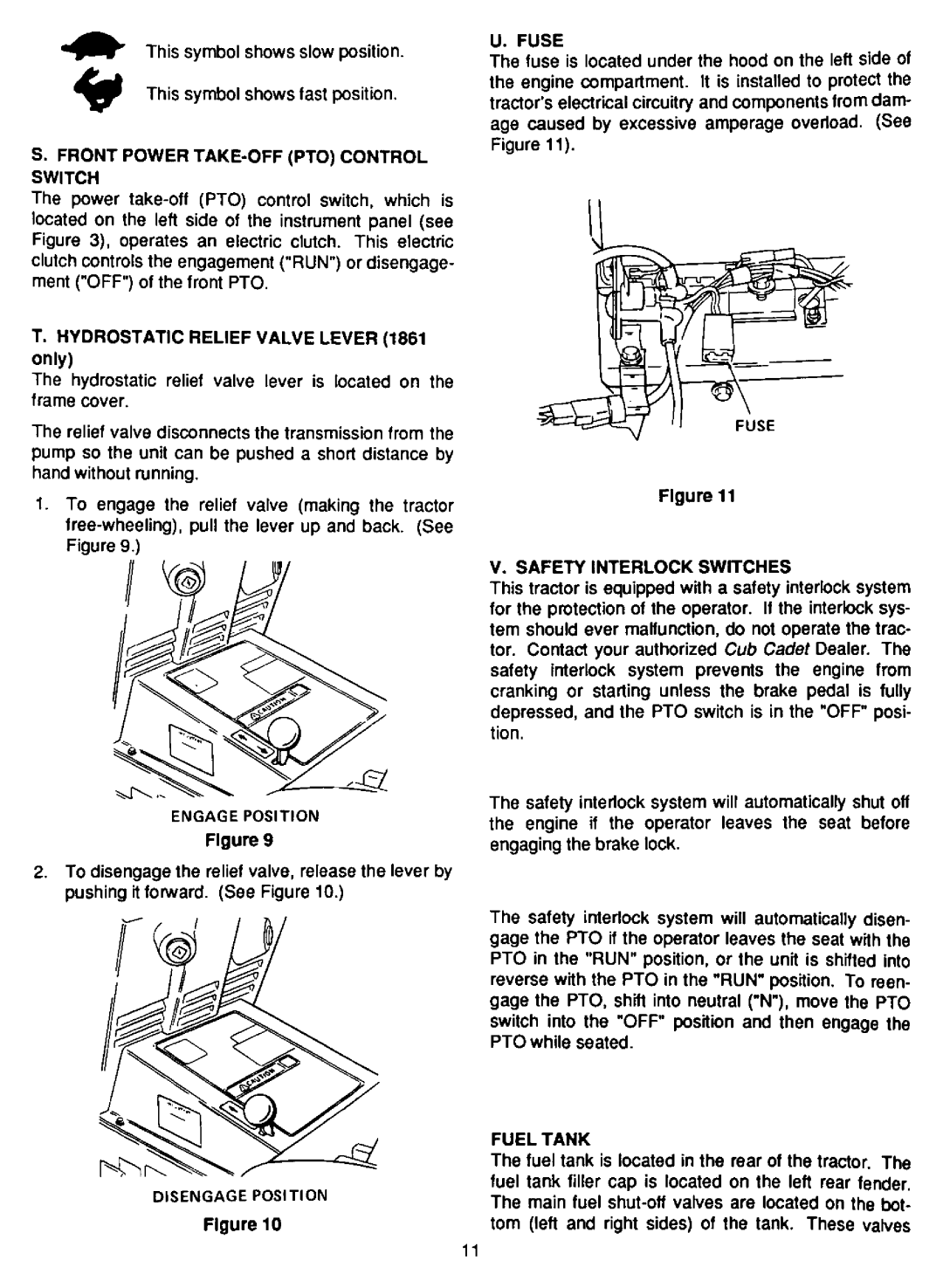 Bolens 1861, 1862 manual 