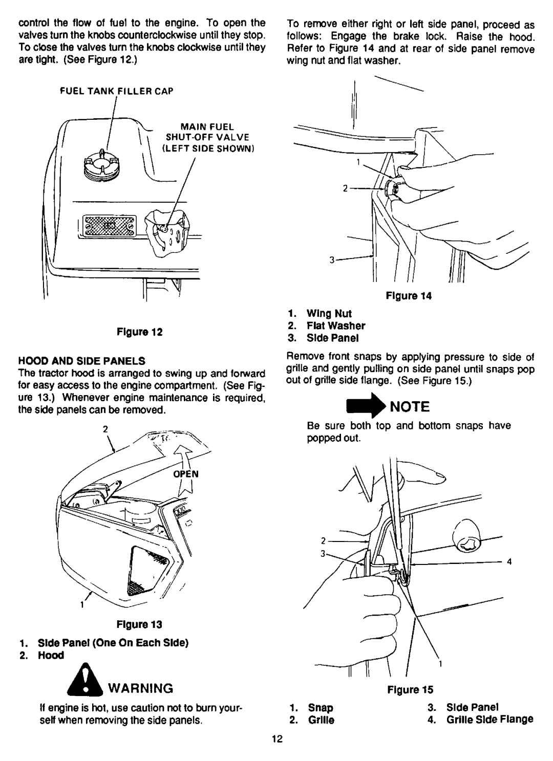 Bolens 1862, 1861 manual 