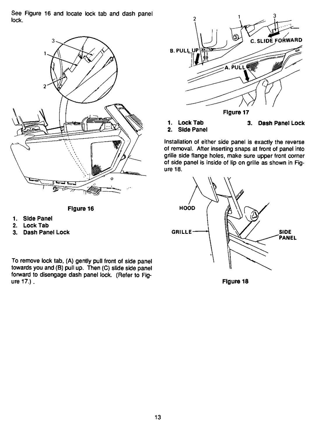 Bolens 1861, 1862 manual 