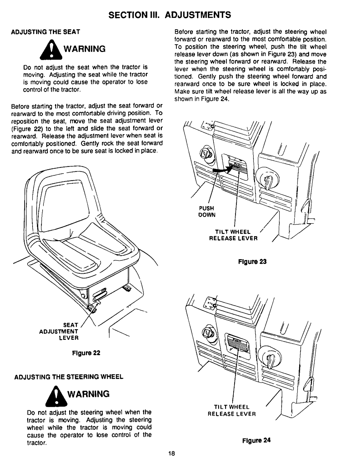 Bolens 1862, 1861 manual 