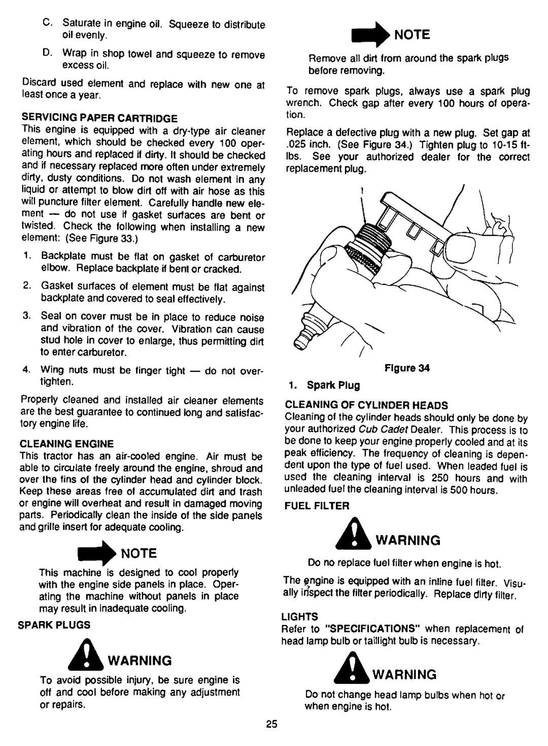 Bolens 1861, 1862 manual 