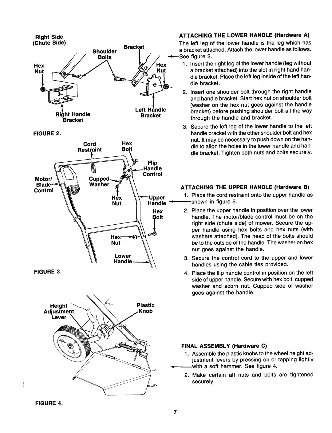 Bolens 188-421-000 manual 