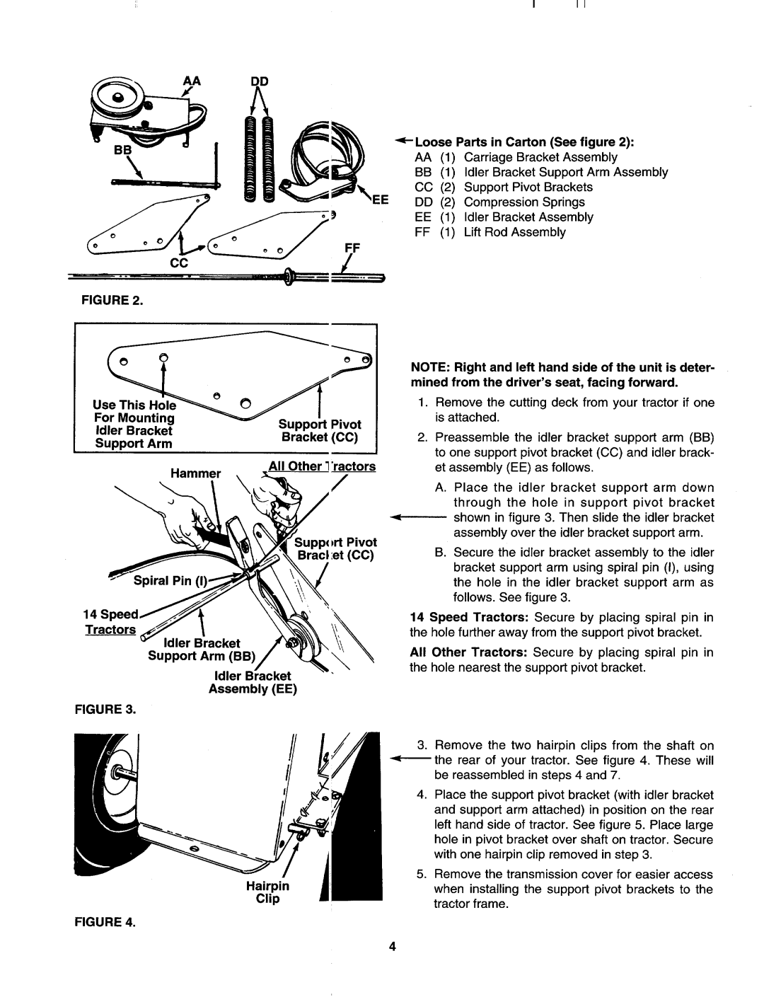 Bolens 190756, 190-756-00 manual 