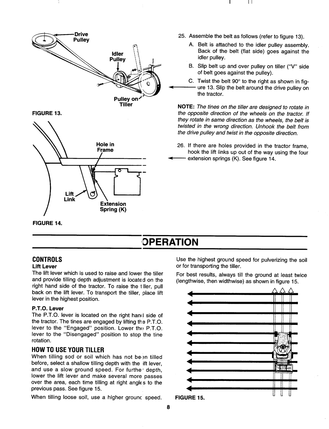 Bolens 190756, 190-756-00 manual 