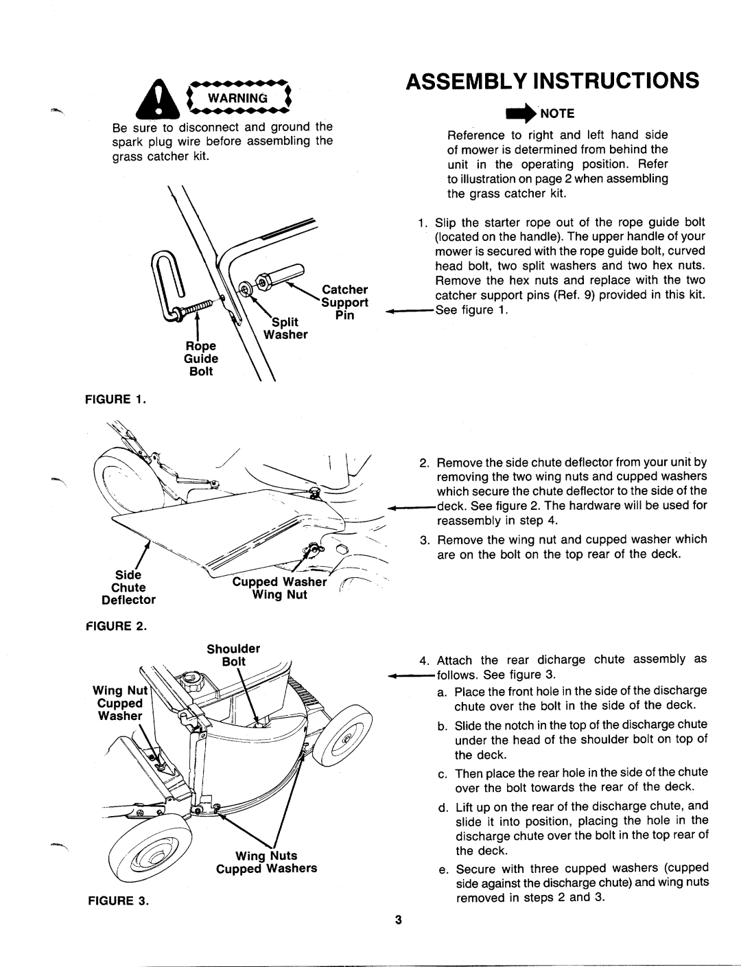 Bolens 19079 manual 