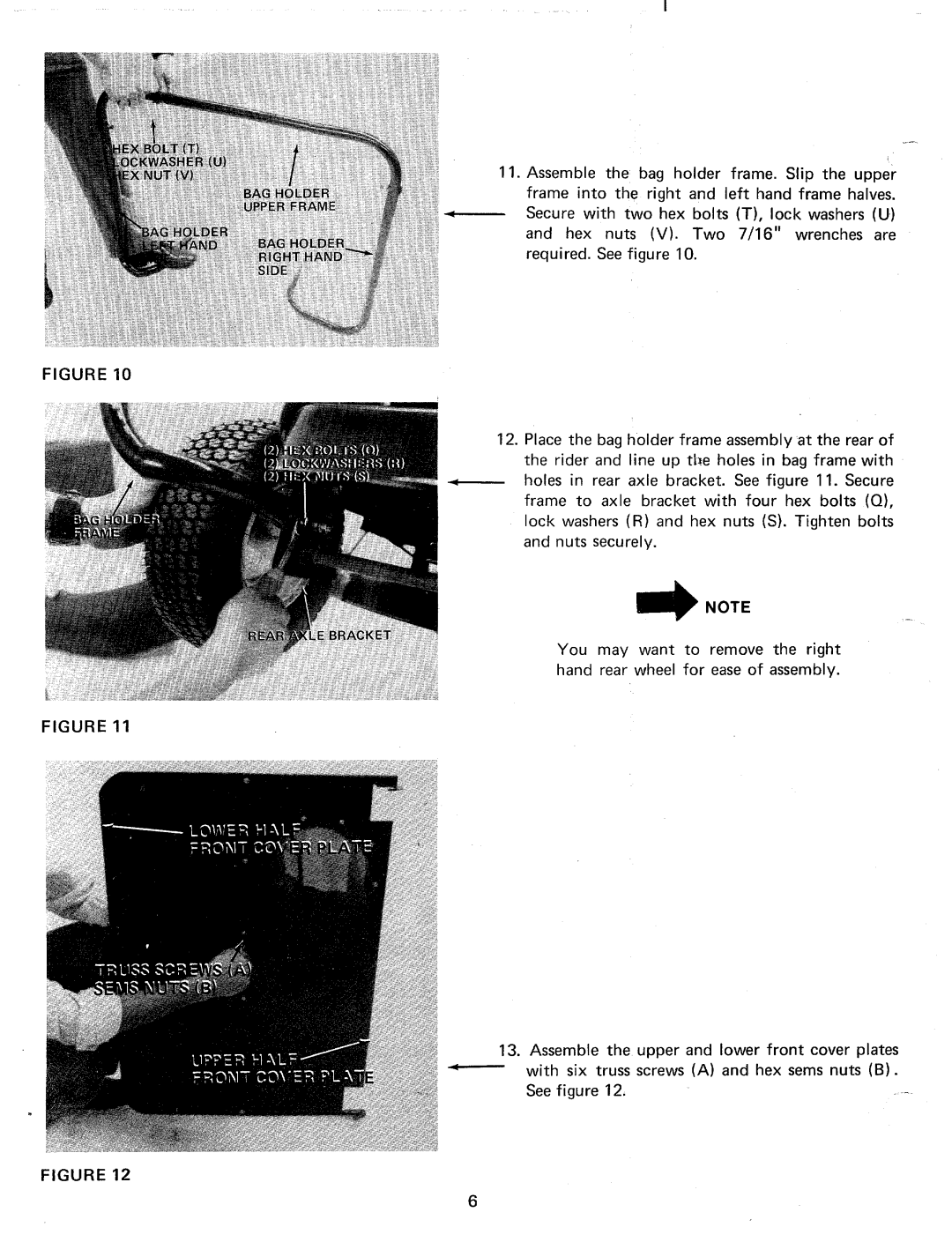 Bolens 191-041A, 190-041A, 19041-1 manual 