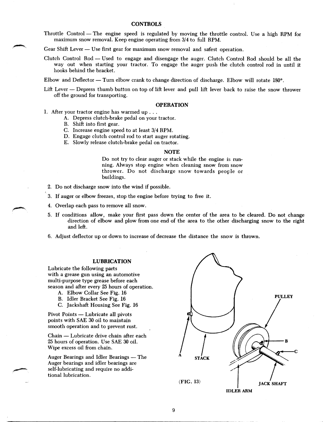 Bolens 190-658, 191-658 manual 