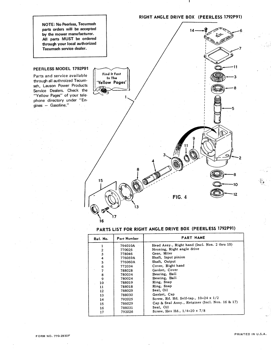 Bolens 191-761 manual 