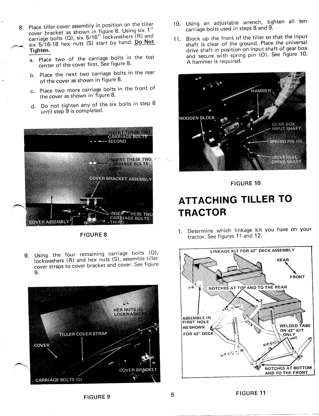 Bolens 199-956A, 19956-9, 19981-9, 199-981A manual 