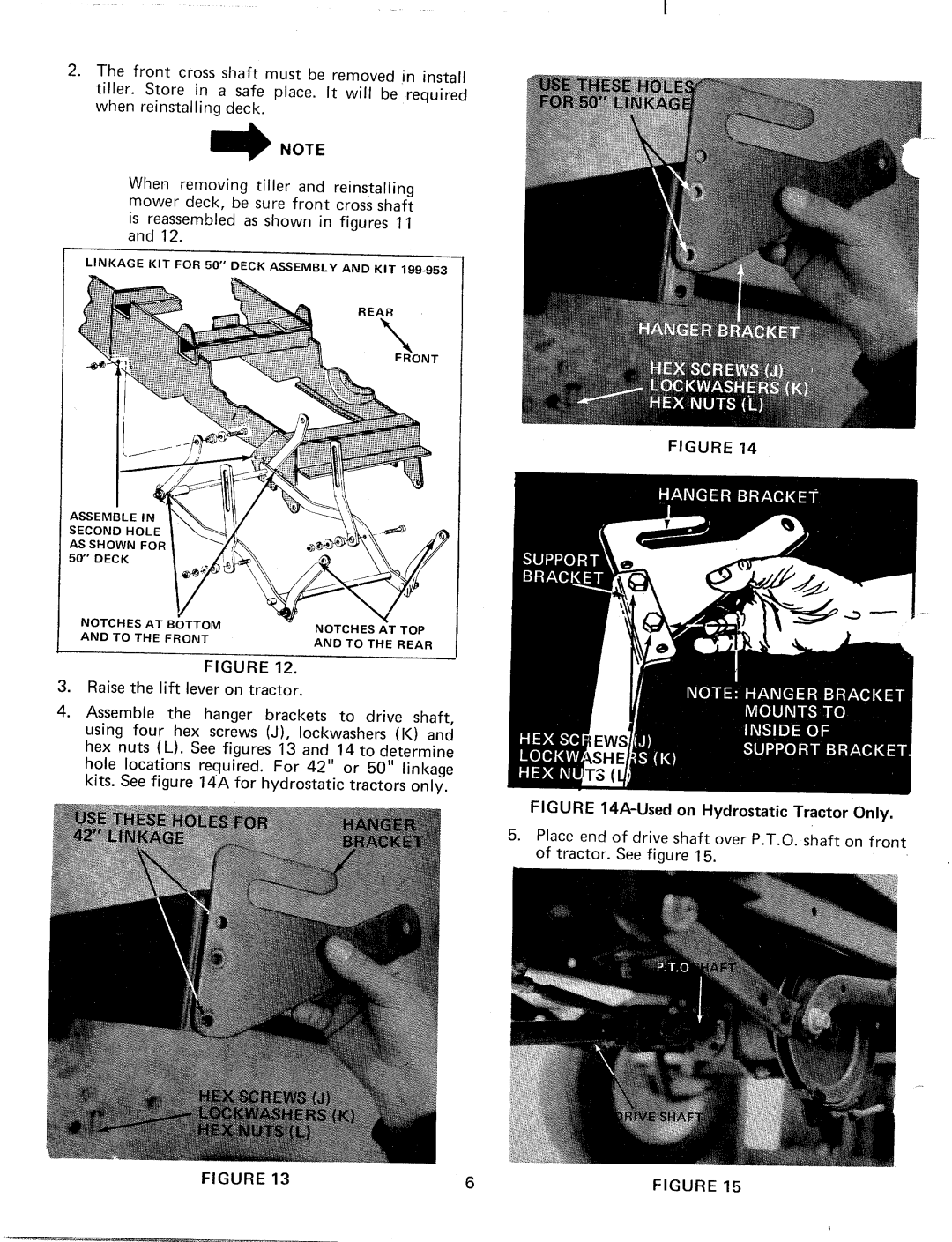 Bolens 19981-9, 19956-9, 199-956A, 199-981A manual 