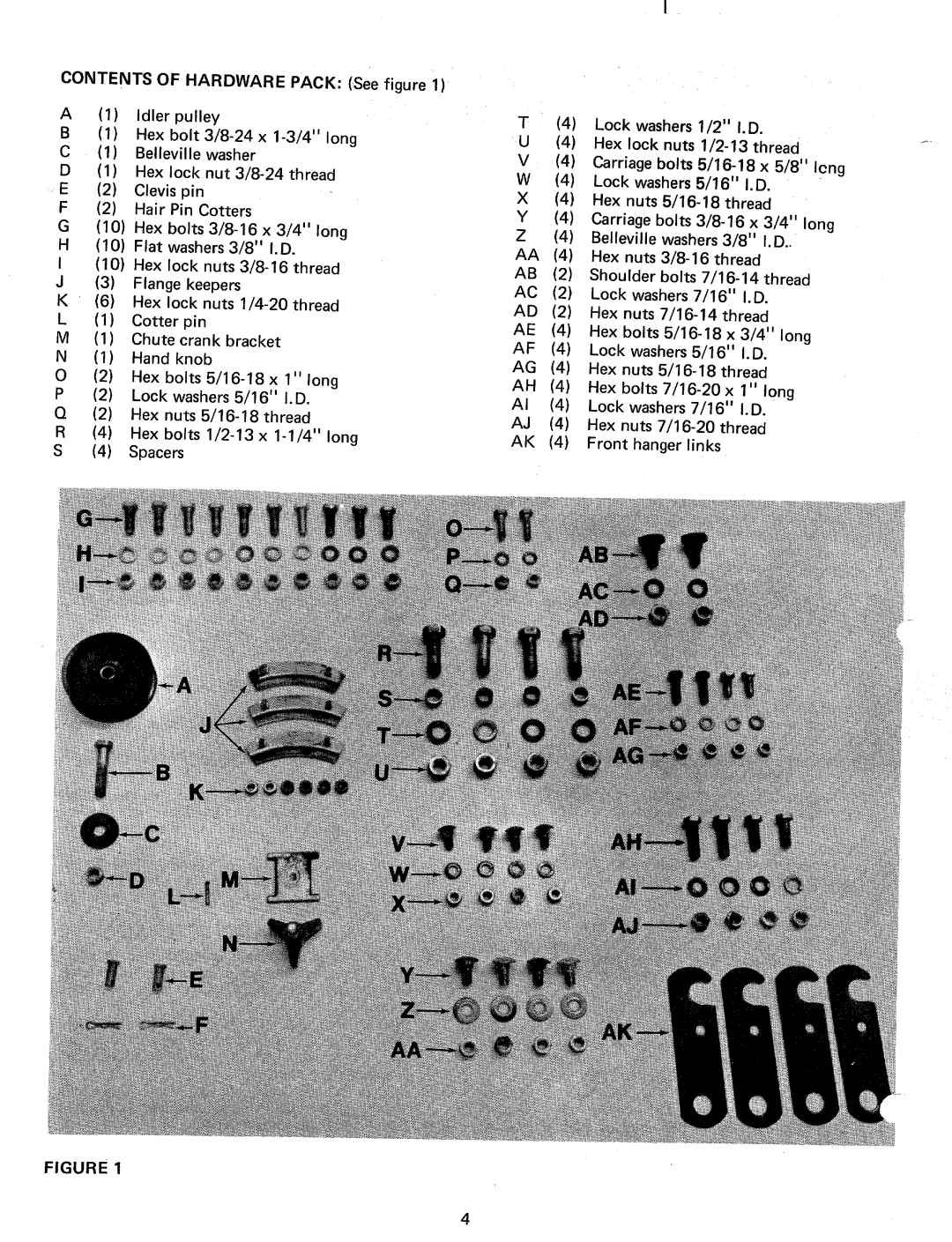 Bolens 19967-1, 191-967 A manual 