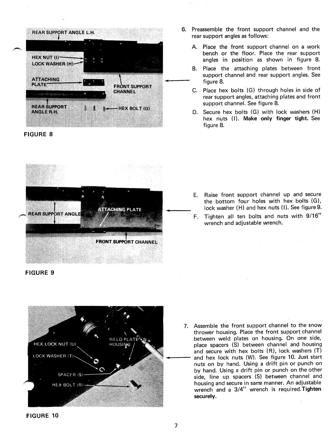 Bolens 191-967 A, 19967-1 manual 