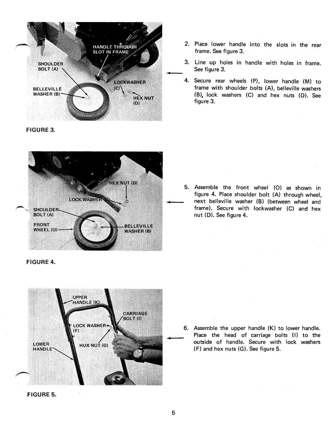 Bolens 241-595A manual 