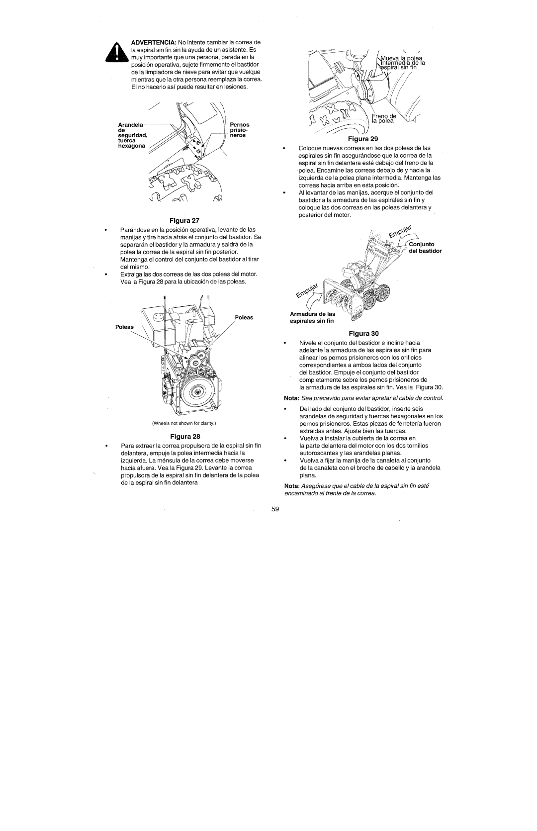 Bolens 247.77010 manual 