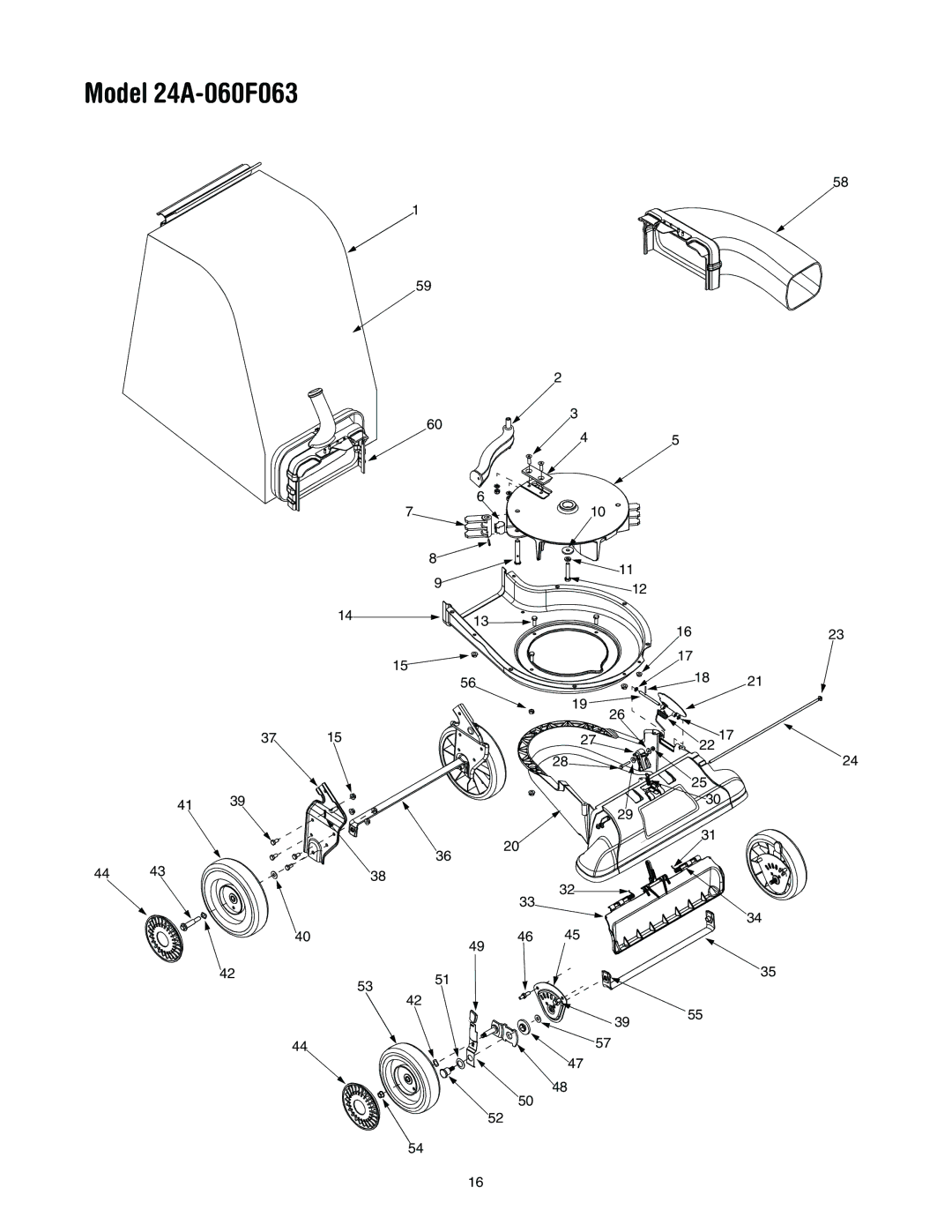 Bolens manual Model 24A-060F063 