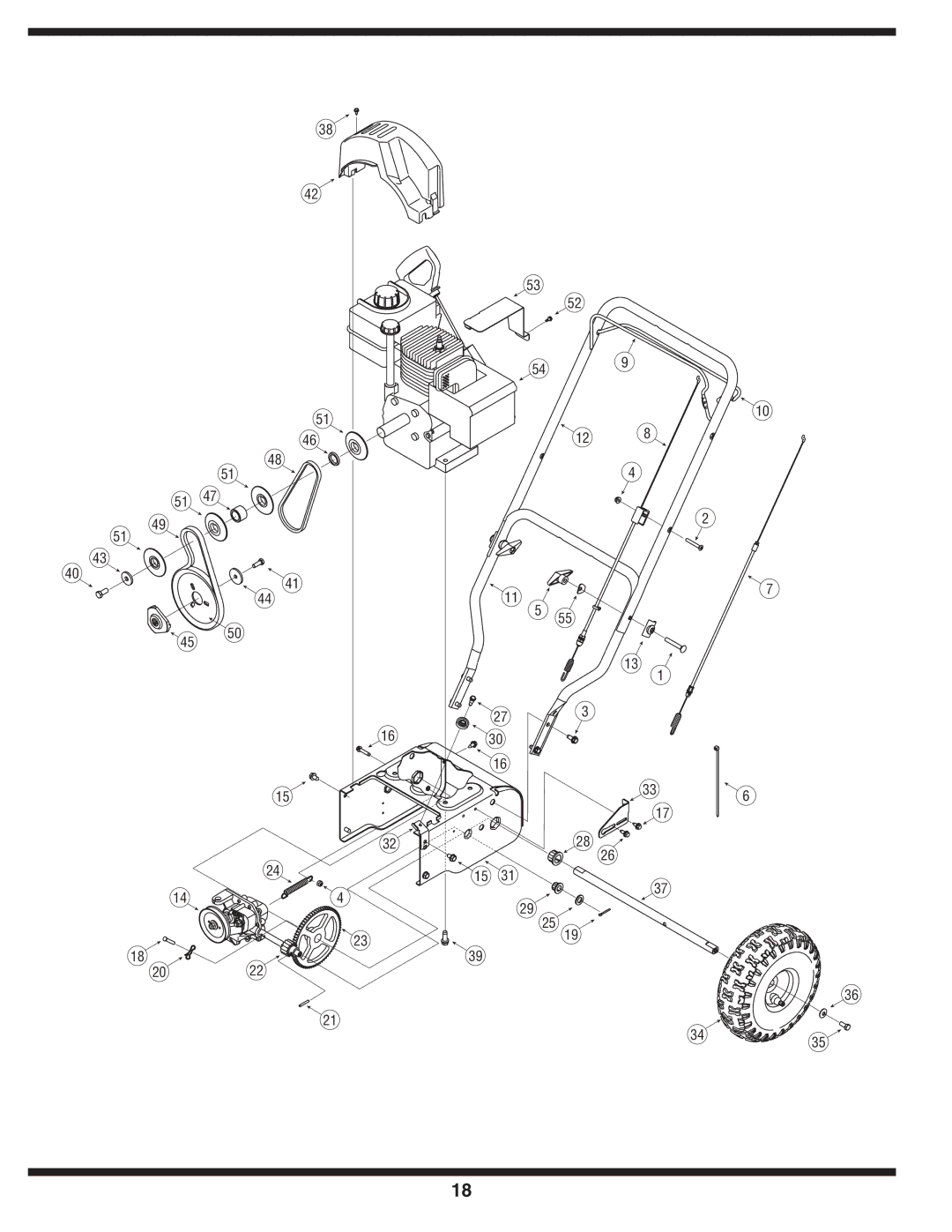 Bolens 3BA, 3AA warranty 549 144 2022 3435 