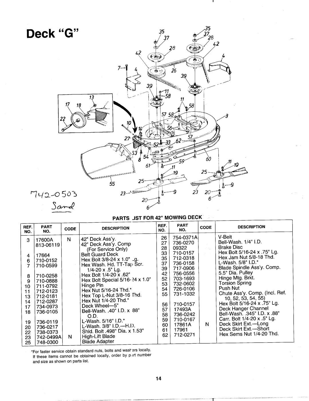 Bolens 620 thru 669 manual 