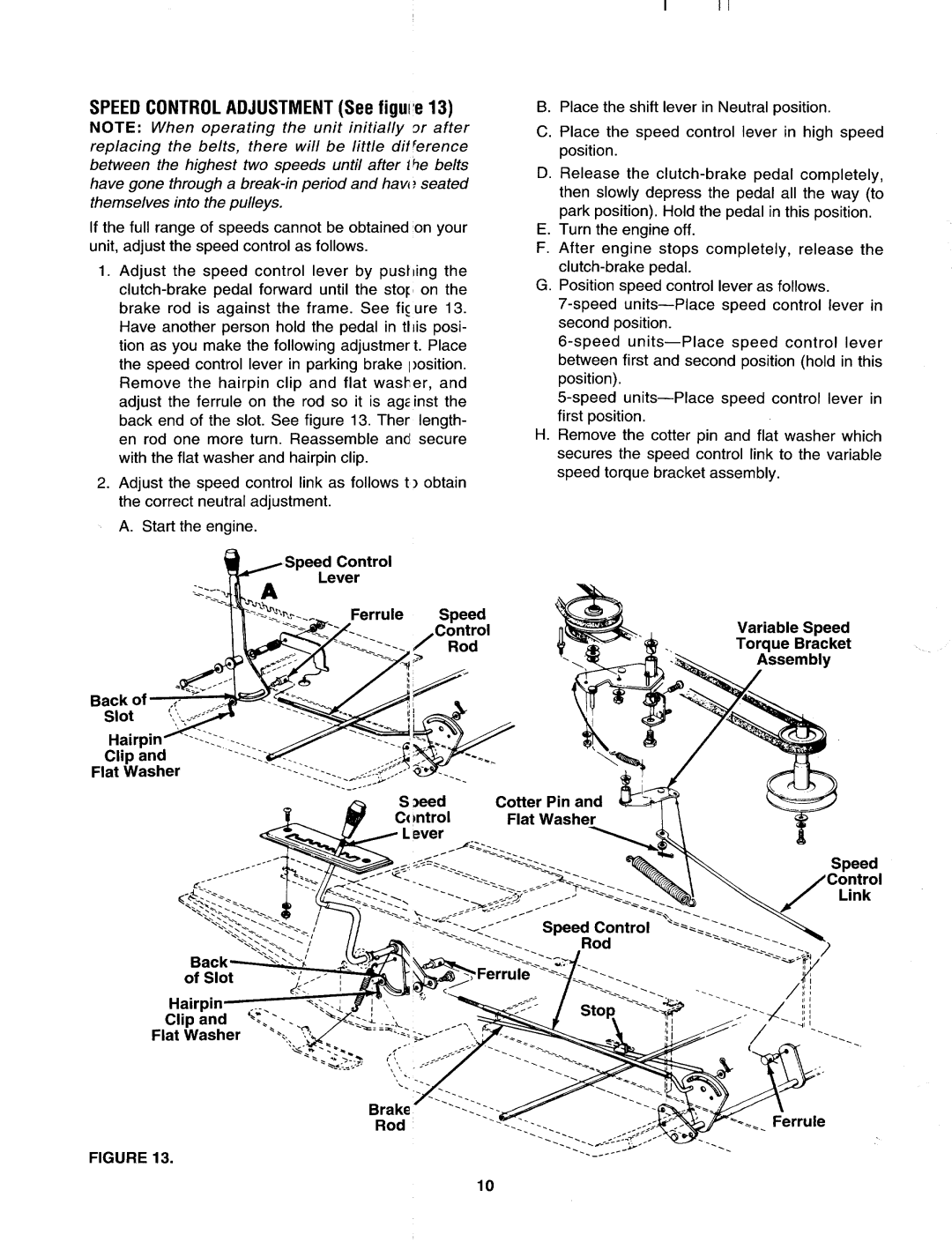 Bolens 660 Thru 679 manual 