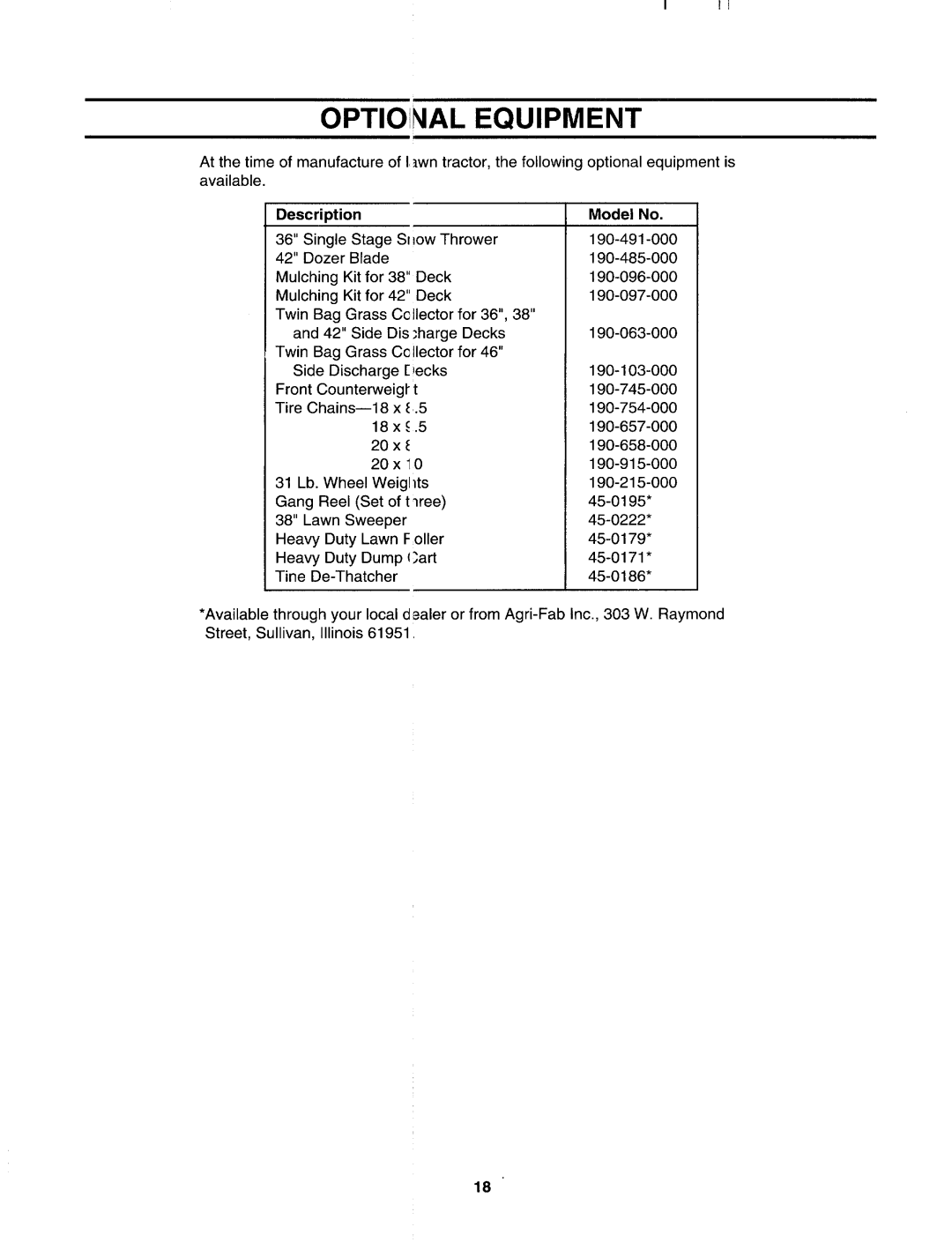 Bolens 660 Thru 679 manual 