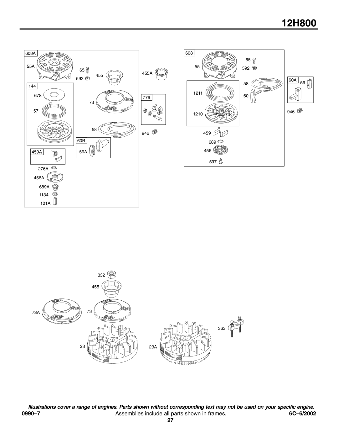 Bolens 769-00407 manual 332 