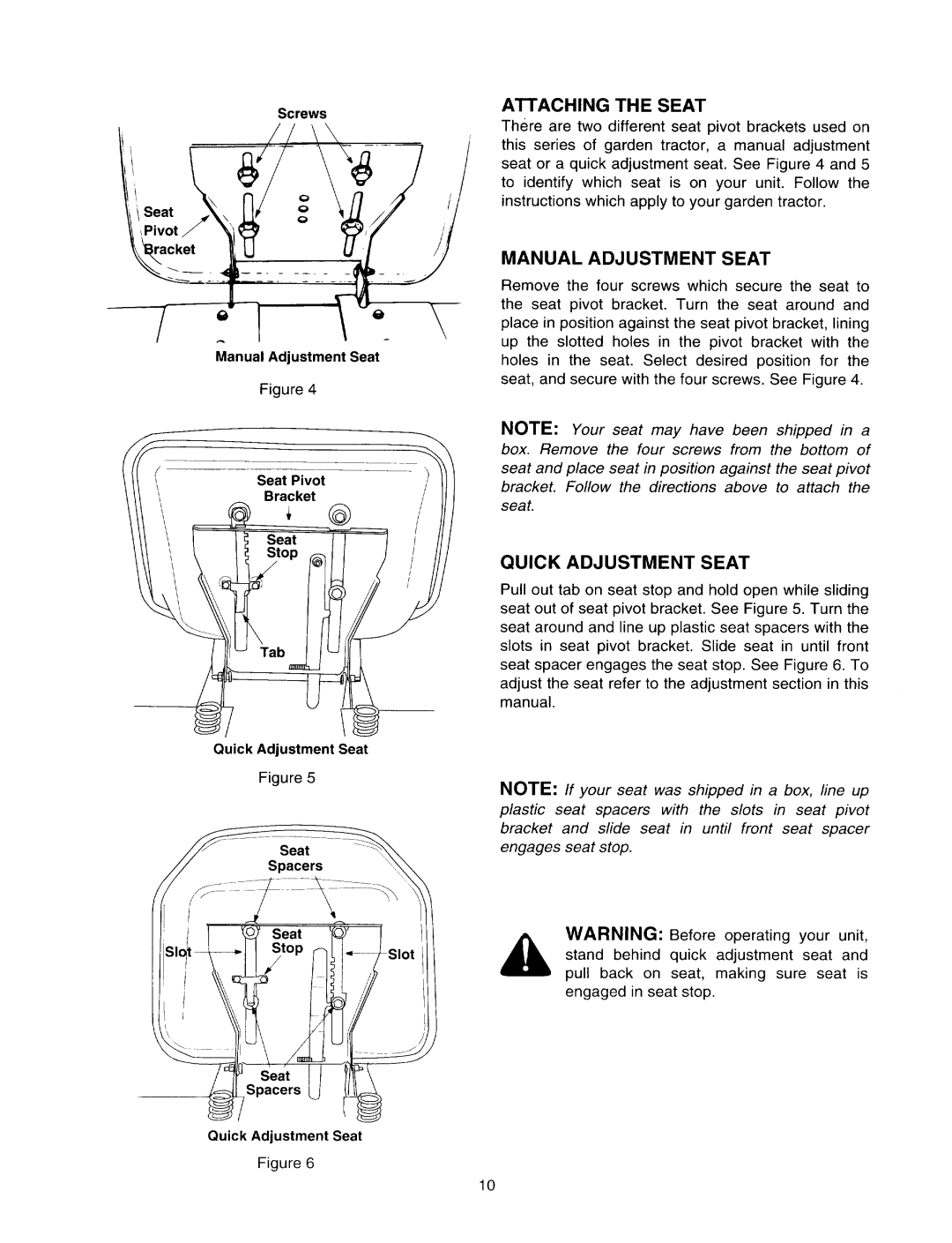 Bolens 820 thru 829 manual 